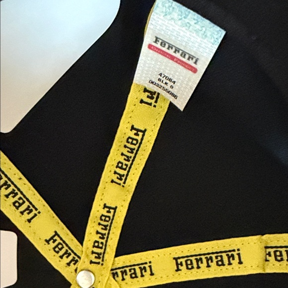 Ferrari Black and Yellow Hat - Picture 6 of 9
